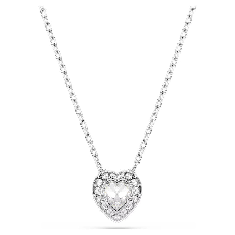 Swarovski x Ariana Grande Capsule Angelic Pendant, White, Rhodium Plated
