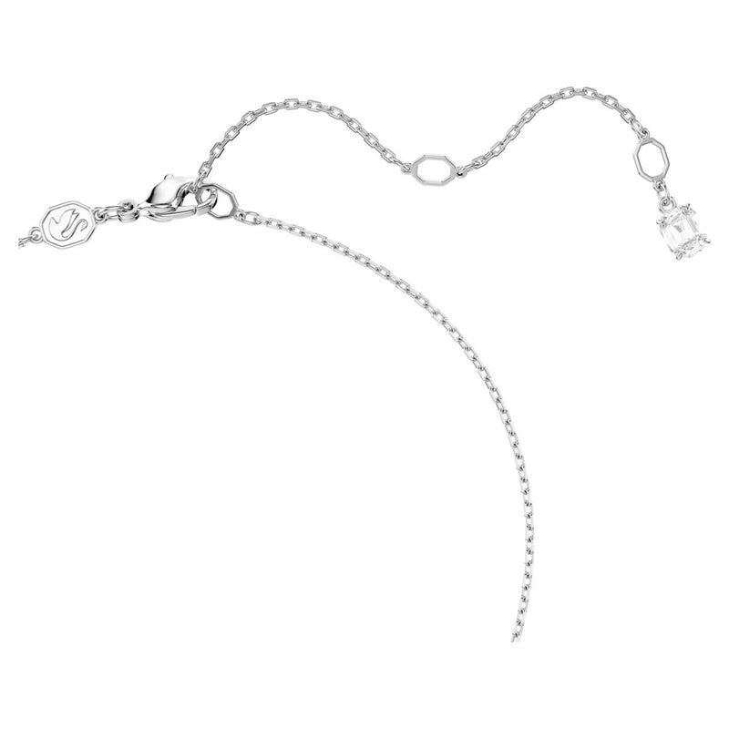 Swarovski x Ariana Grande Capsule Angelic Pendant, White, Rhodium Plated