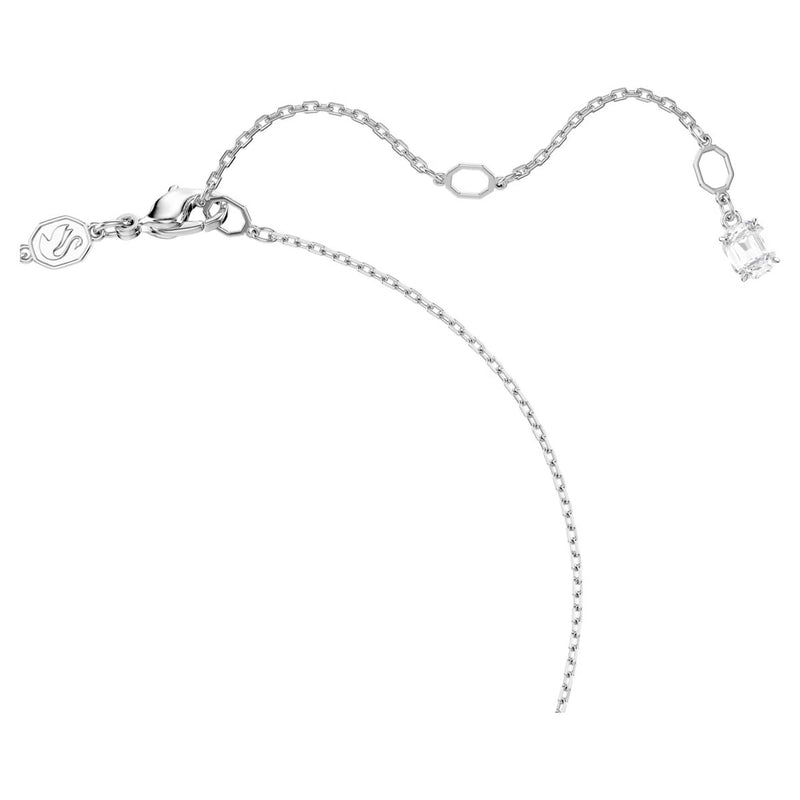 Swarovski x Ariana Grande Capsule Angelic Jewellery Set, White, Rhodium Plated