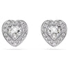 Swarovski x Ariana Grande Capsule Angelic Earrings, White, Rhodium Plated