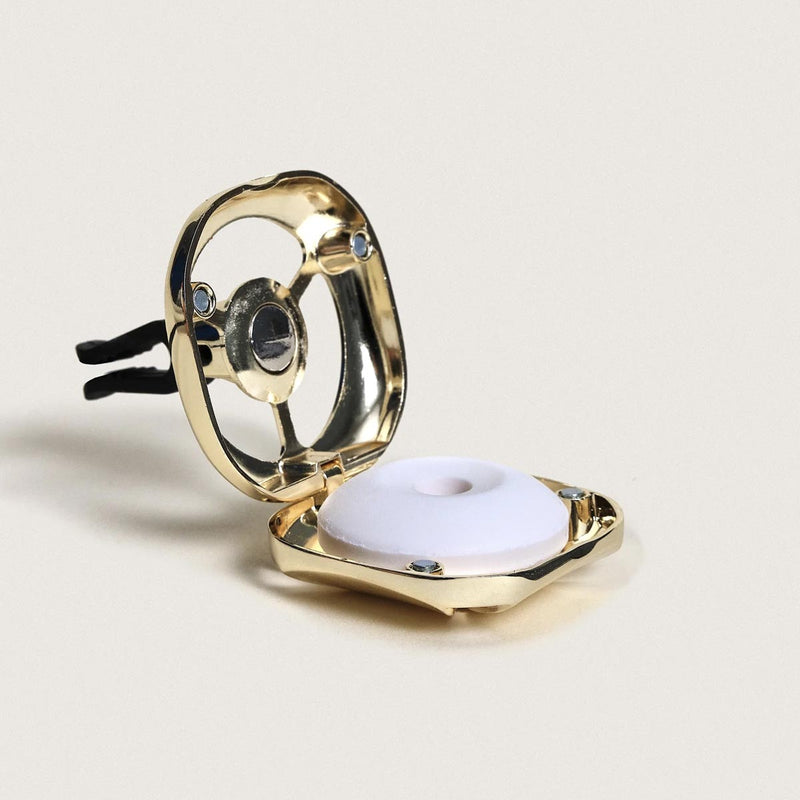 Lady Flower Car Diffuser, Gold