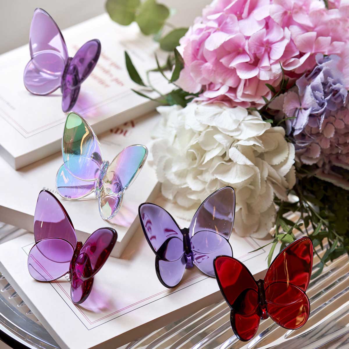 Baccarat Papillon Lucky Opalescent Butterfly 2601482 – David
