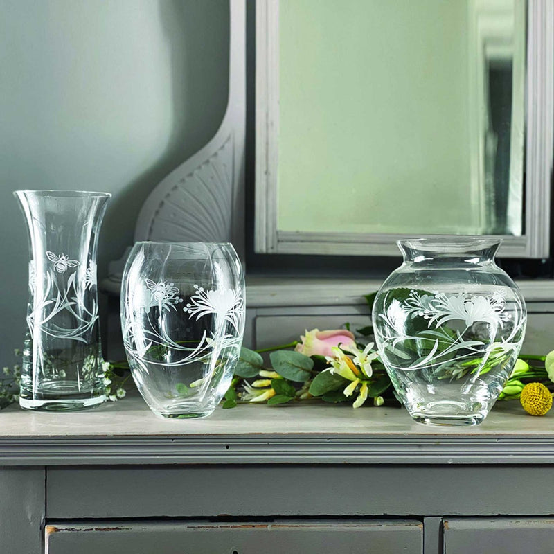 Royal Scot Bee and Honeysuckle Medium Barrel Vase
#2