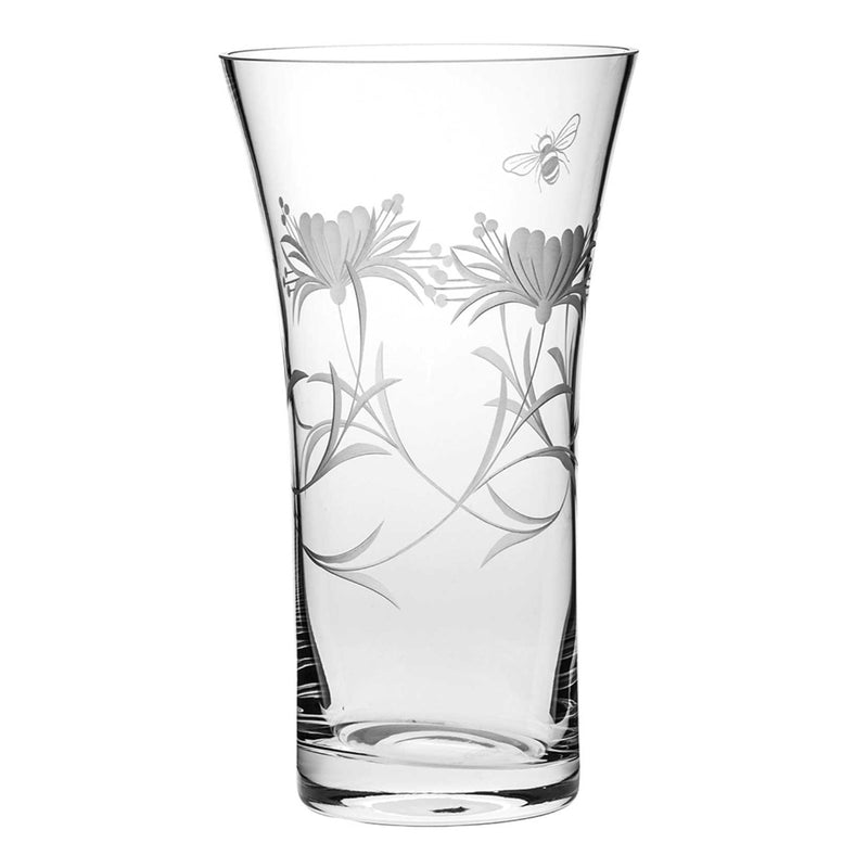 Royal Scot Bee and Honeysuckle Large Flared Vase

