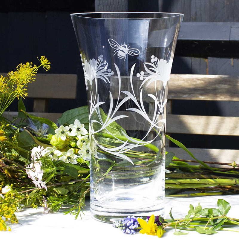 Royal Scot Bee and Honeysuckle Large Flared Vase
#2