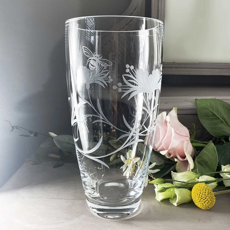 Royal Scot Bee and Honeysuckle Tall Vase
#2