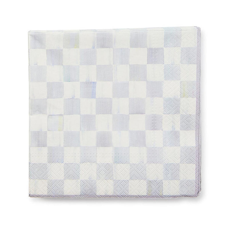 Mackenzie-Childs Sterling Check Luncheon Paper Napkins