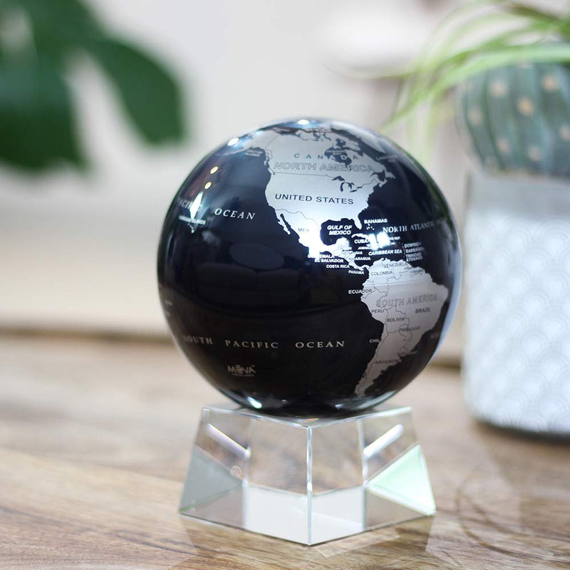 Mova Globe 8.5 inch - Black and Silver