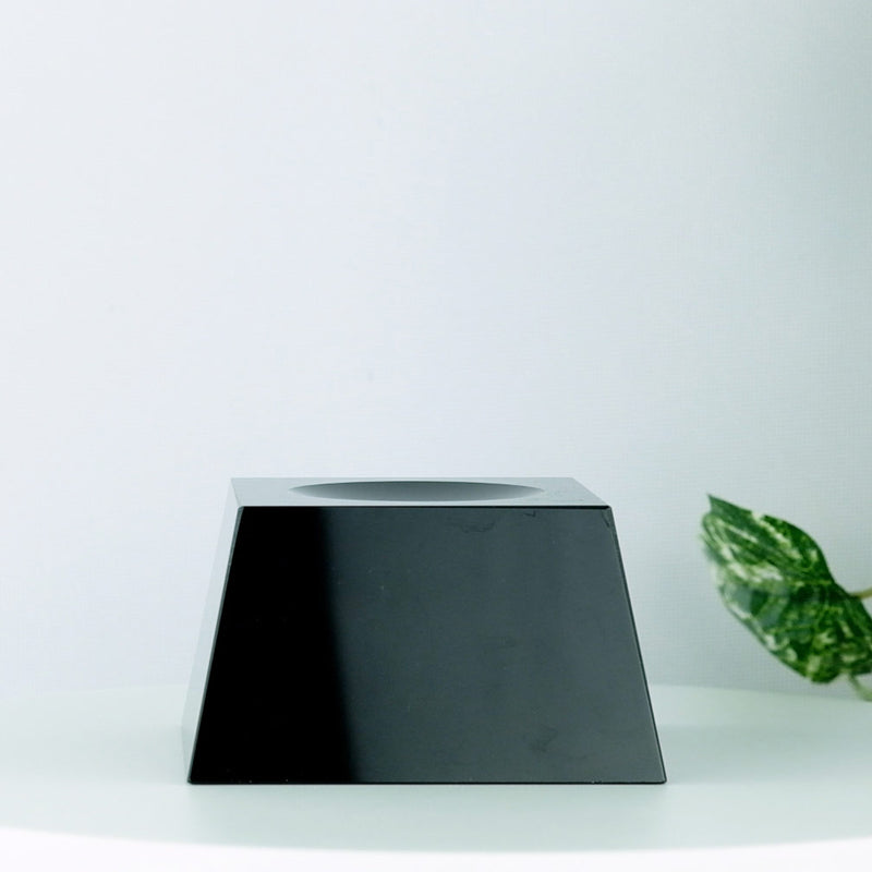 Black Crystal 4.5 Inch Globe Stand