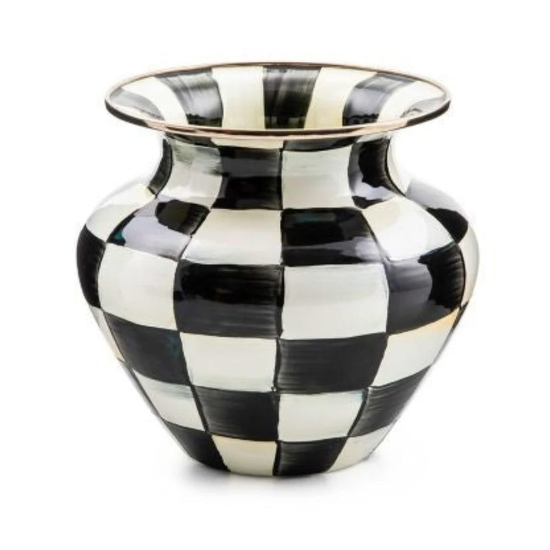 Mackenzie-Childs Courtly Check Large Vase