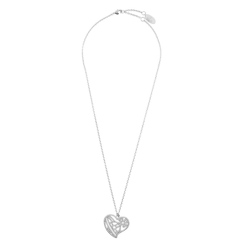 Vivienne Westwood Giuseppa Silver Pendant, Rhodium Plated
