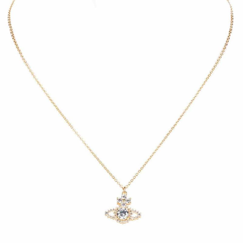 Vivienne Westwood Valentina Bas Relief Orb Pendant, Gold Plated
