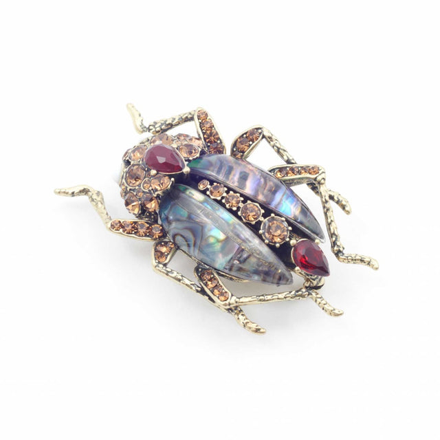 Bill Skinner Bejewelled Bug Brooch
