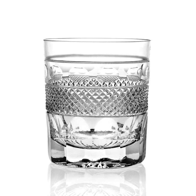 Cumbria Crystal Grasmere Double Old Fashioned Whisky Tumbler (Set of 4)