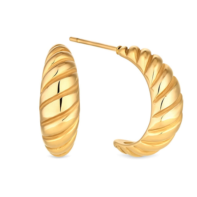 Amori Bun Earrings, Gold
