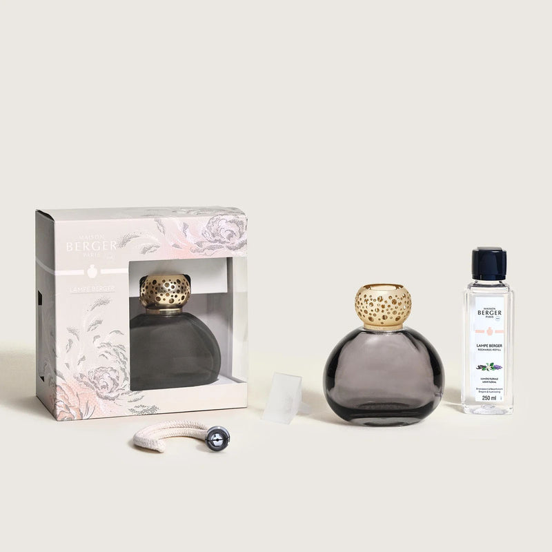 Black Ophelia Lamp Berger Gift Pack
