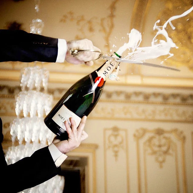 Champagne Sabre, Lassalle, Display Stand, by Claude Dozorme
