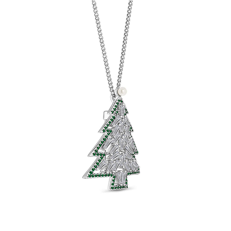 Amori Christmas Tree Necklace / Brooch #2