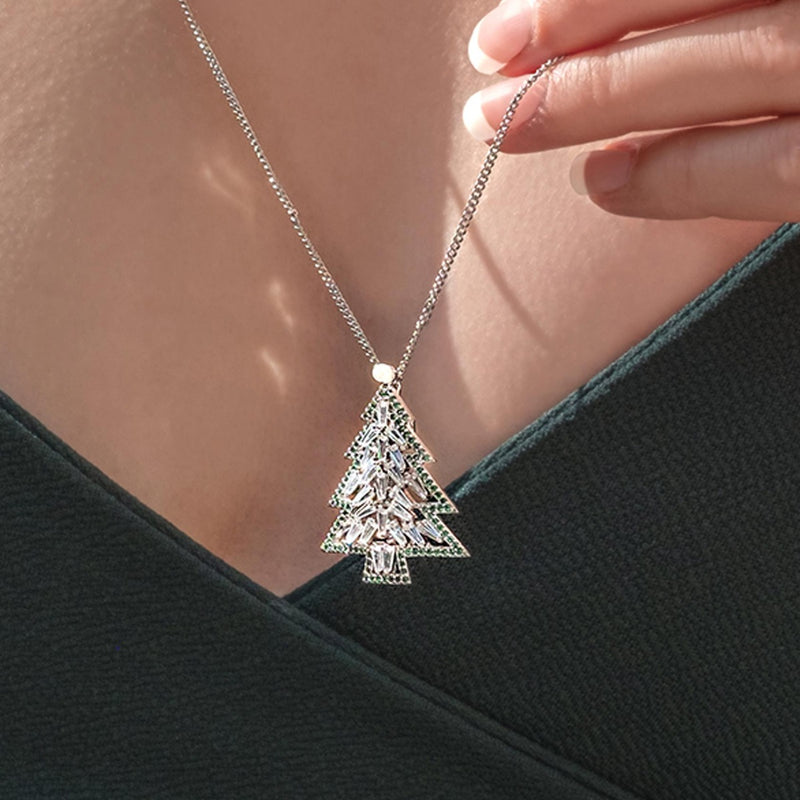 Amori Christmas Tree Necklace / Brooch #6