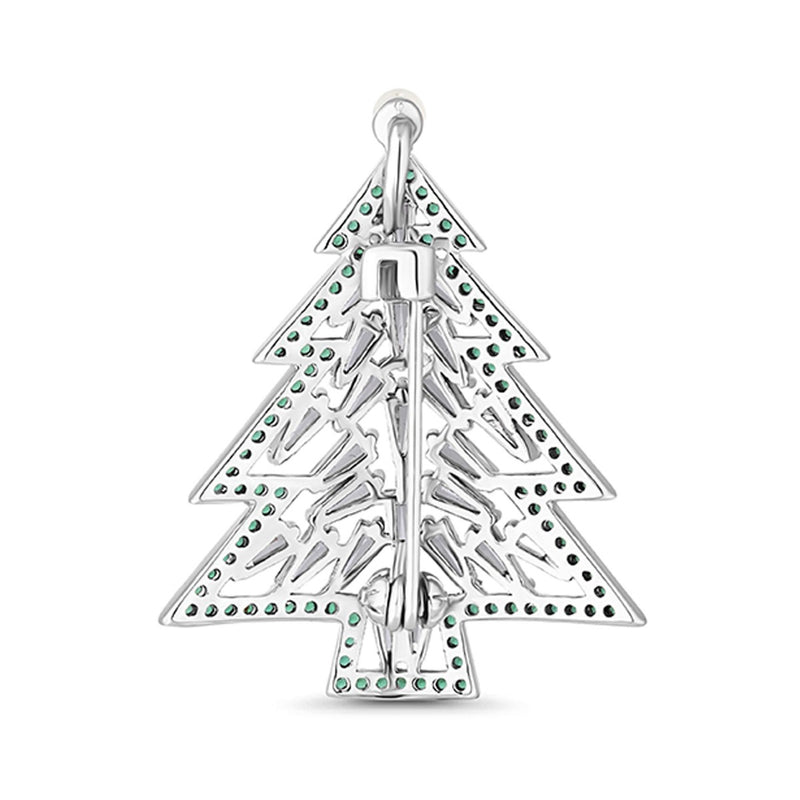 Amori Christmas Tree Necklace / Brooch #4