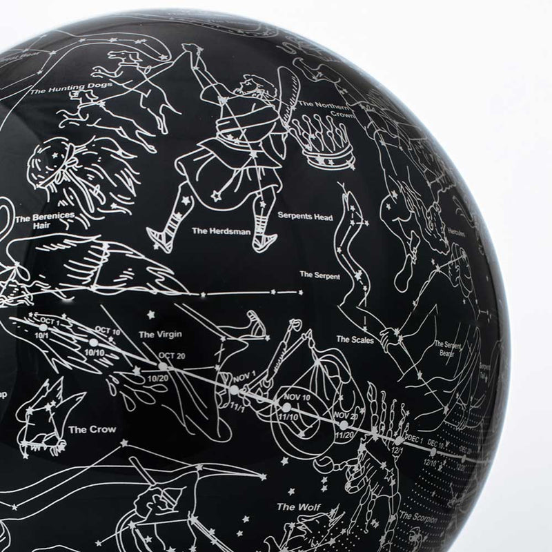 8.5 inch Constellations Mova Globe - Close up