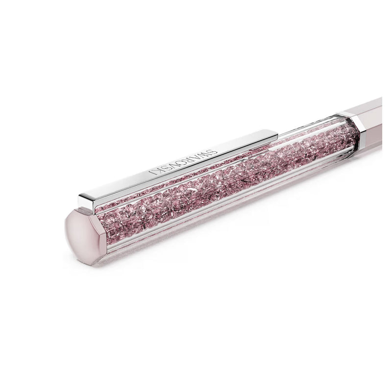 Swarovski Crystalline ballpoint pen, Pink lacquered, Chrome plated