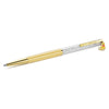 Swarovski Crystalline ballpoint pen, Winnie the Pooh, Yellow lacquered, gold-tone plated