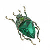 Bill Skinner Green Bug Brooch