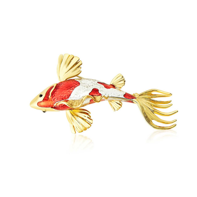 Bill Skinner Koi Carp Brooch
