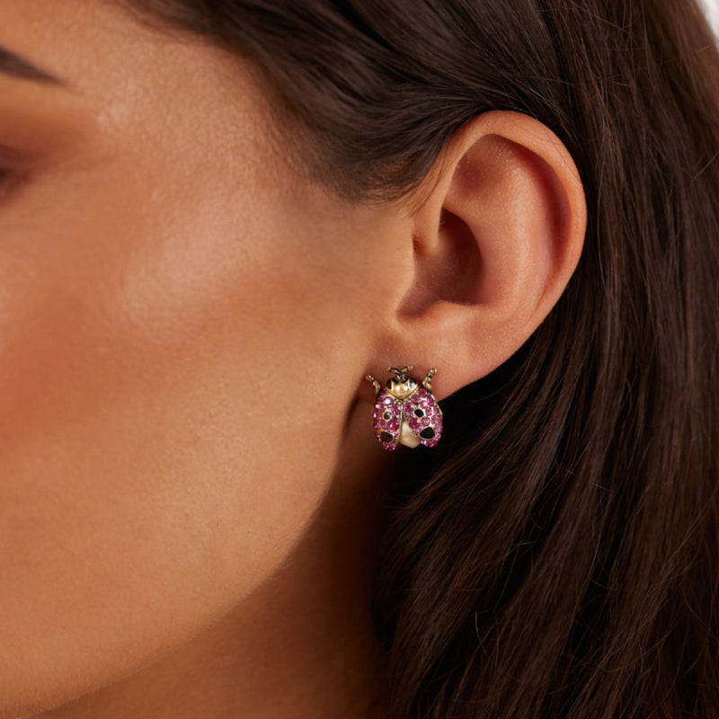 Bill Skinner Ladybird Stud Earrings
#3