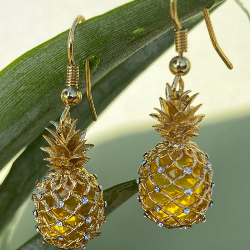 Bill Skinner Pineapple Drop Earrings
#2