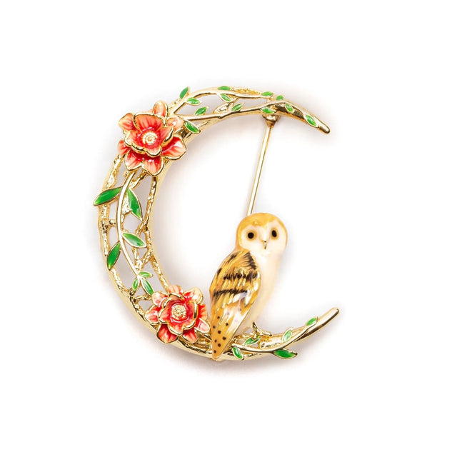 Bill Skinner Owl Moon Brooch