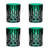Riedel Laudon Dark Green Tumblers, Set of 4