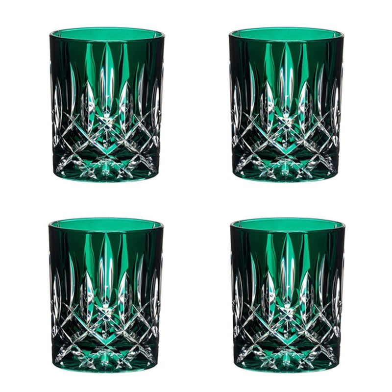 Riedel Laudon Dark Green Tumblers, Set of 4
