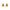 Alex Monroe Large Honey Bee Studs, Gold Plated
