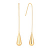 Amori Drip Earrings, Gold