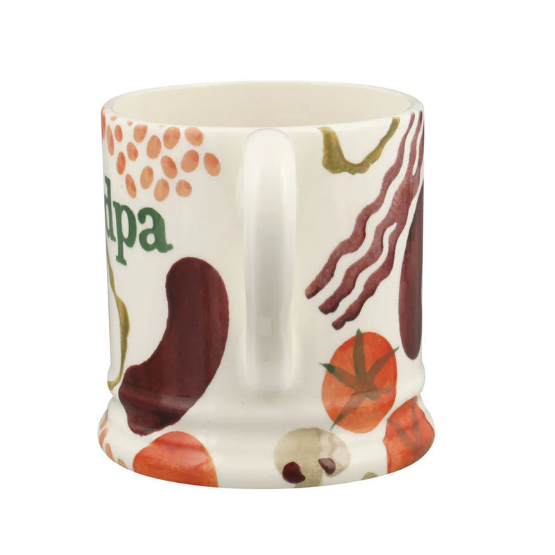 Emma Bridgewater Breakfast Grandpa 1/2 Pint Mug