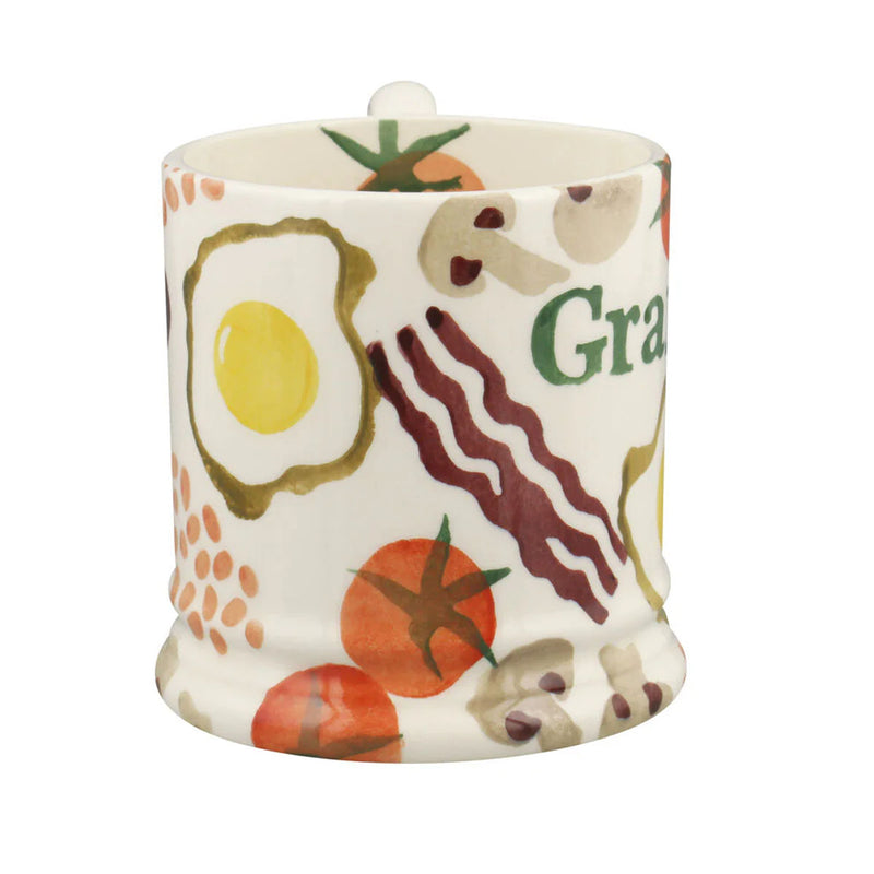 Emma Bridgewater Breakfast Grandpa 1/2 Pint Mug