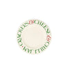 Emma Bridgewater Christmas Toast & Marmalade Crackers Small Side Plate, 6.5 Inch