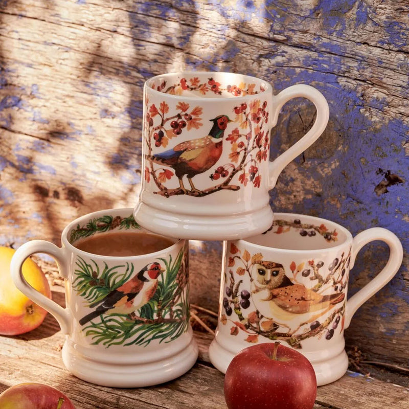 Emma Bridgewater Pheasant In Hawthorn 1/2 Pint Mug