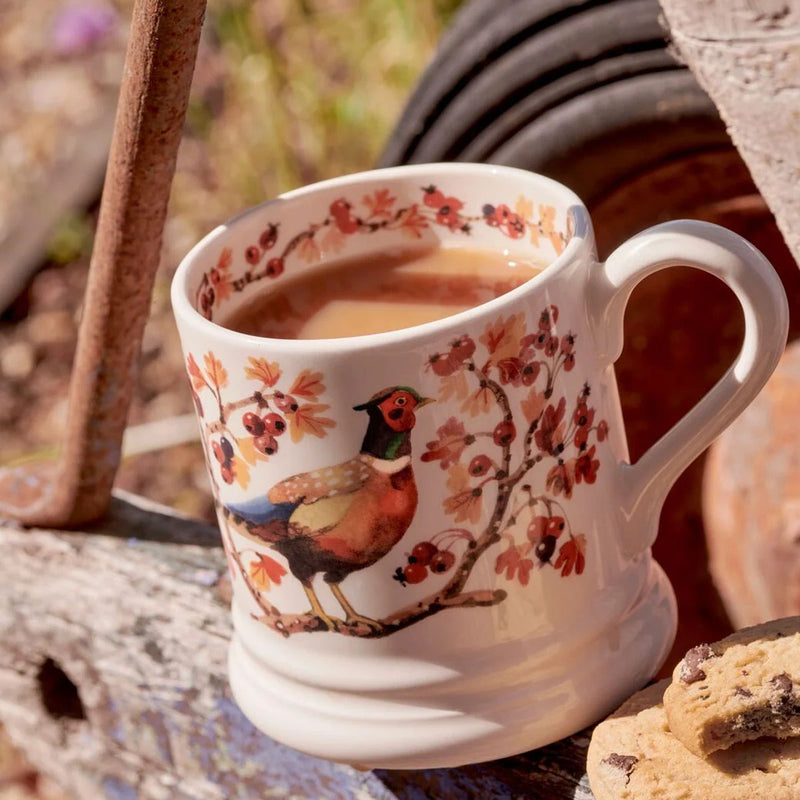 Emma Bridgewater Pheasant In Hawthorn 1/2 Pint Mug
