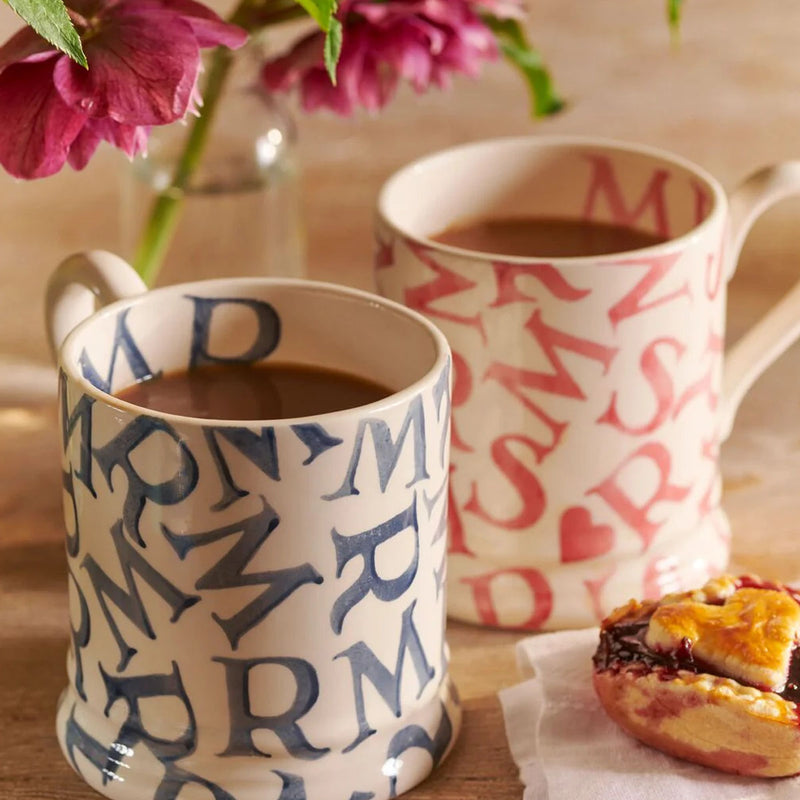 Emma Bridgewater M.R.S Pink 1/2 Pint Mug