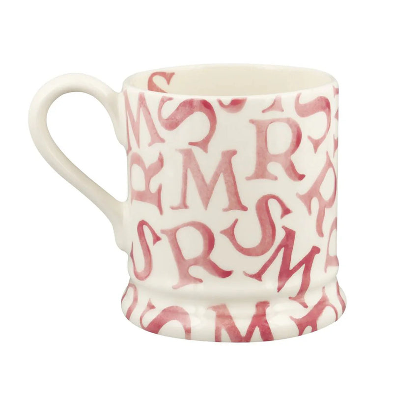 Emma Bridgewater M.R.S Pink 1/2 Pint Mug