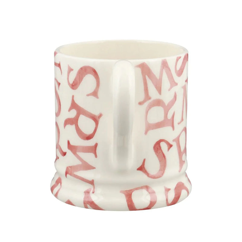 Emma Bridgewater M.R.S Pink 1/2 Pint Mug