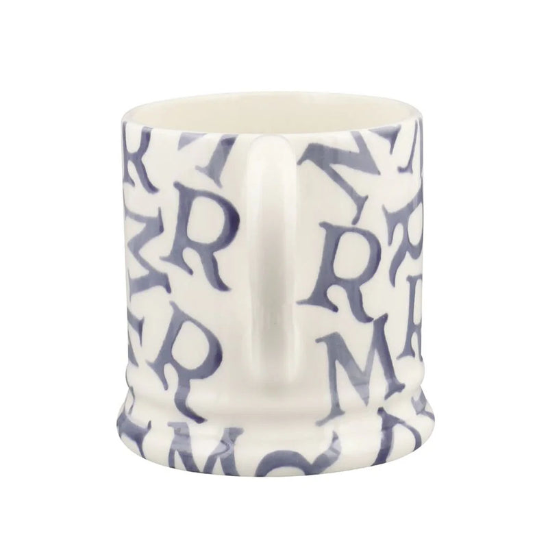 Emma Bridgewater M.R Blue 1/2 Pint Mug