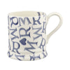 Emma Bridgewater M.R Blue 1/2 Pint Mug