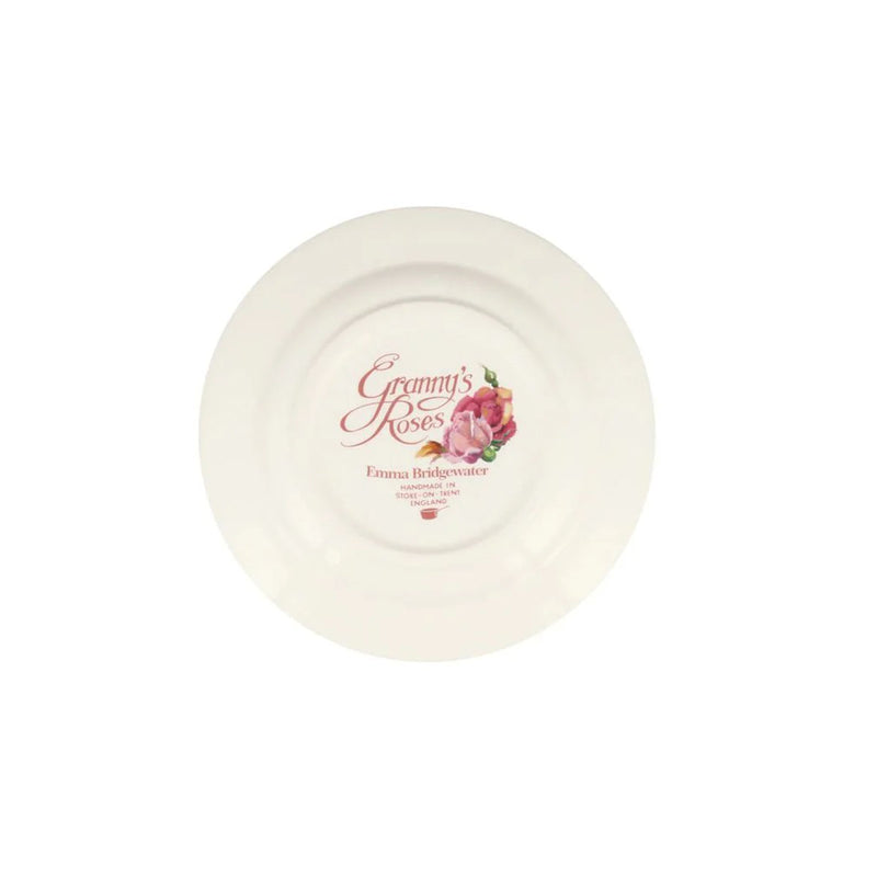 Emma Bridgewater Granny's Roses Small Side Plate, 6.5 Inch