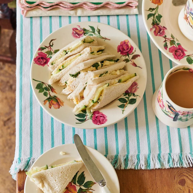 Emma Bridgewater Granny's Roses Medium Dinner Plate, 8.5 Inch