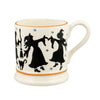 Emma Bridgewater Dancing Witches 1/2 Pint Mug