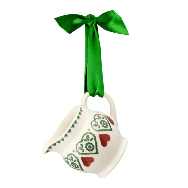 Emma Bridgewater Christmas Sampler Tiny Jug Decoration (Boxed)